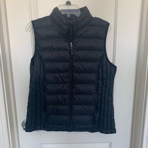 Black puffer vest!
